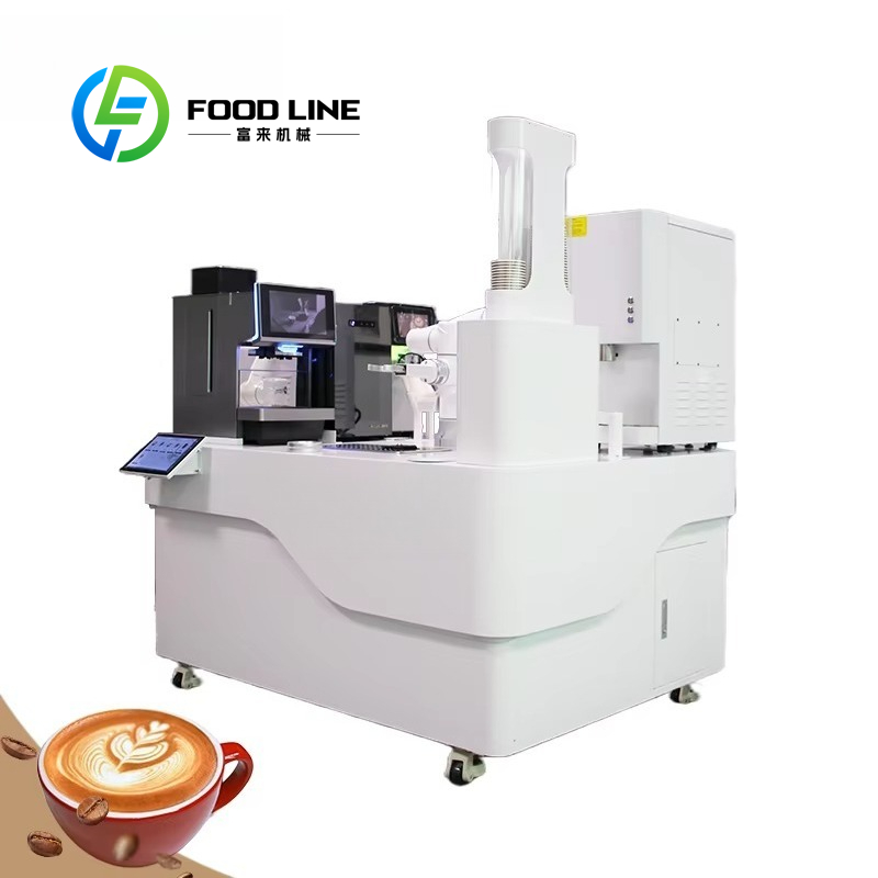 Coffee Maker - Maßgeschneiderter Multifunktionaler Kaffeeautomat mit Roboterhand und