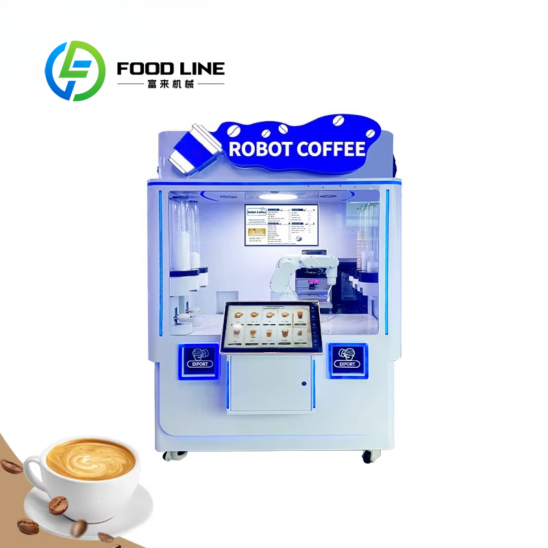Coffee Maker - Maßgefertigter 6-Achsen Automatischer Roboter-Kaffeeautomat mit Touchscreen
