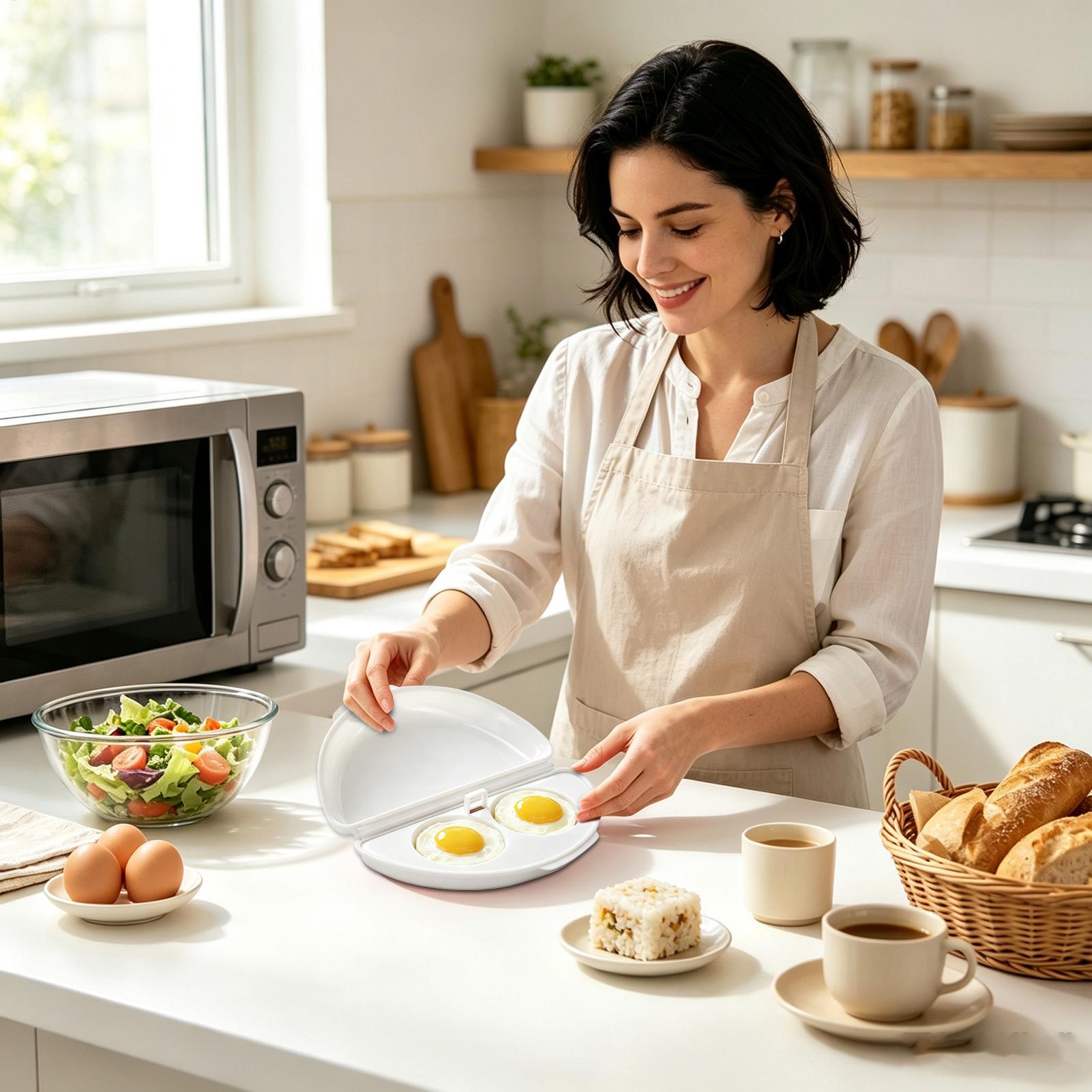 2-Kammer-Mikrowellen-Omelett-M – Microwave Oven Bewertung und Preis