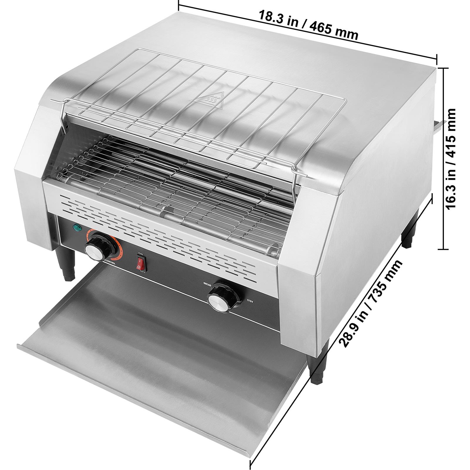 Gewerblicher Förderband-Toaste – Kitchen Appliances In Bewertung und Preis