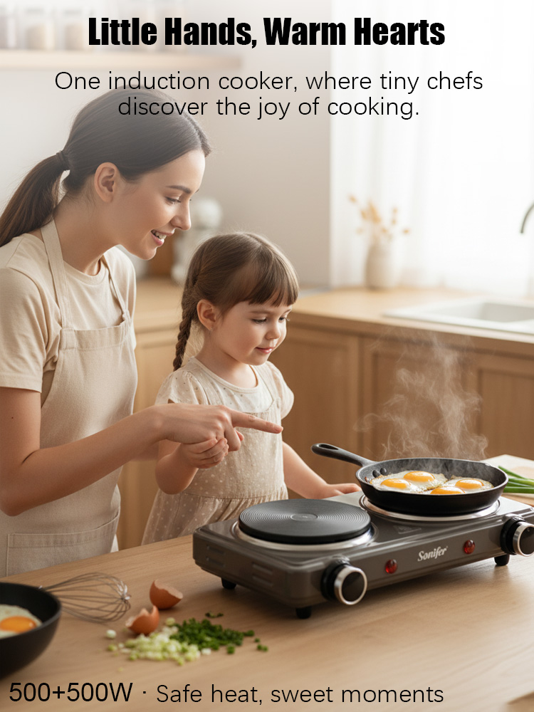 Doppelbrenner Elektroherd Soni – Induction Cooktop Portable Bewertung und Preis