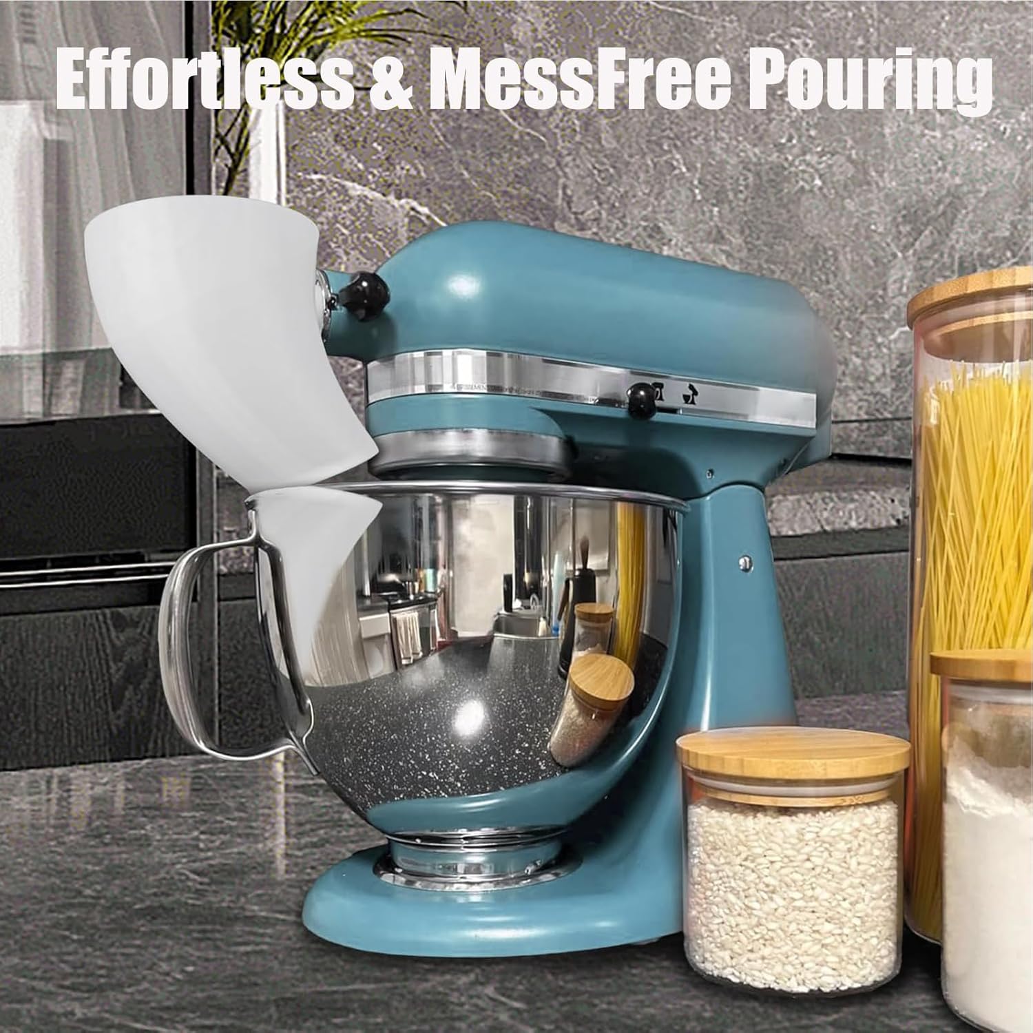1 Stück. Mehl-Trichter für Mix – Stand Mixer Bewertung und Preis