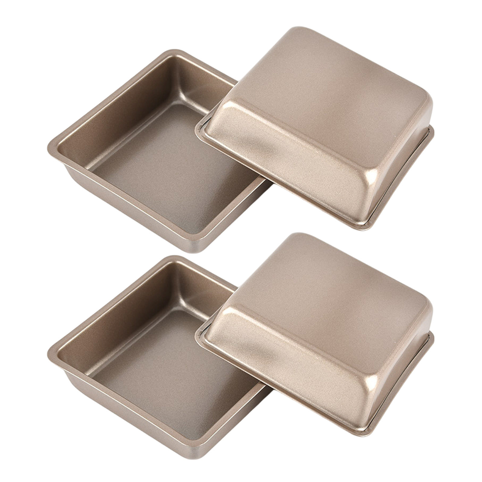 4 Stück 4-Zoll-Backformen aus  – Toaster Bewertung und Preis