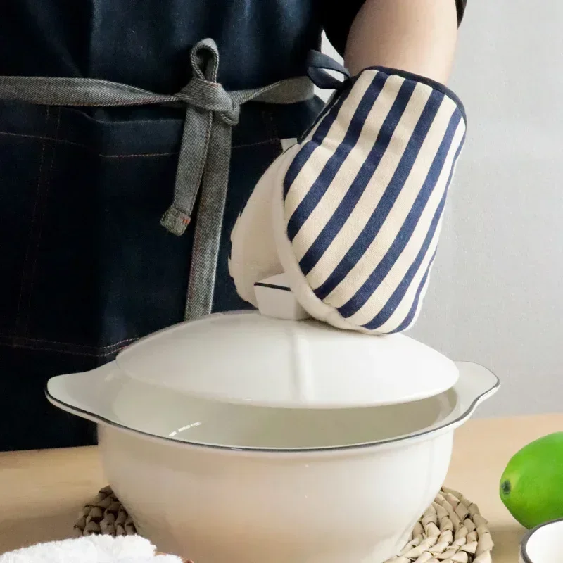 1 Paar Baumwoll-Ofenhandschuhe – Microwave Oven Bewertung und Preis
